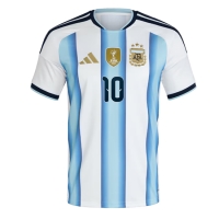 Camiseta Argentina Lionel Messi #10 Primera Equipación Replica Mundial 2026 mangas cortas